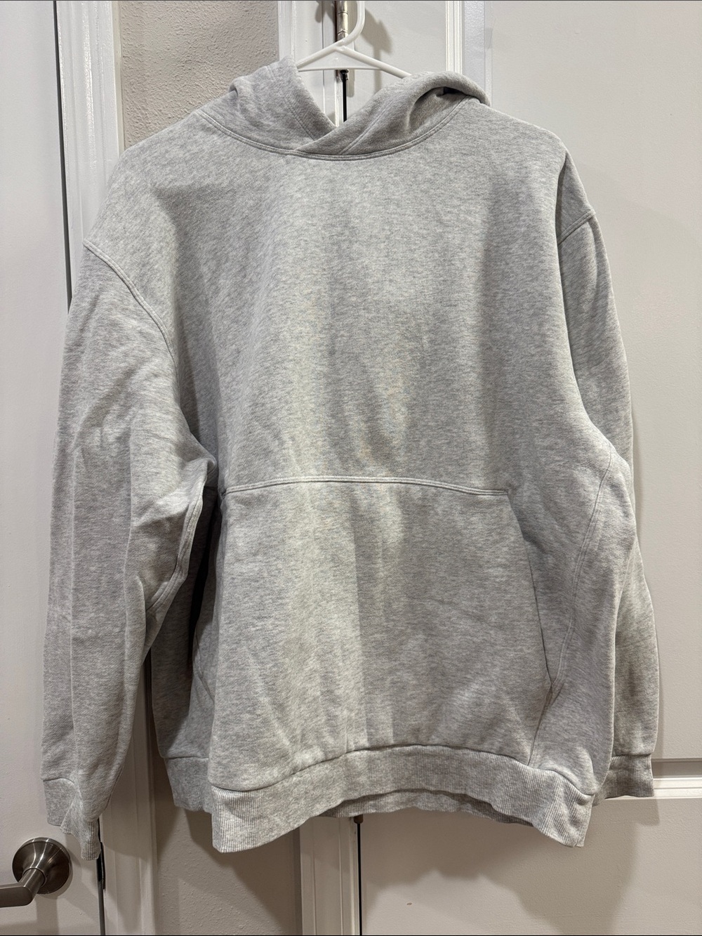 lululemon athletica Men's Heather Gray Crewneck Hoodie